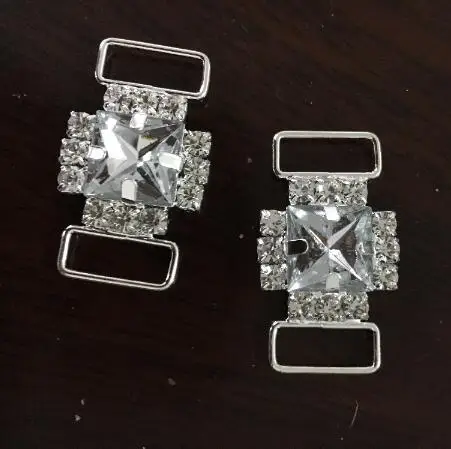 

5 PCS/lot 30mm Small Rhinestone Buckle For Bikini Decoration Hot Fahion Acrylic Rhinestone Bikini Connectors