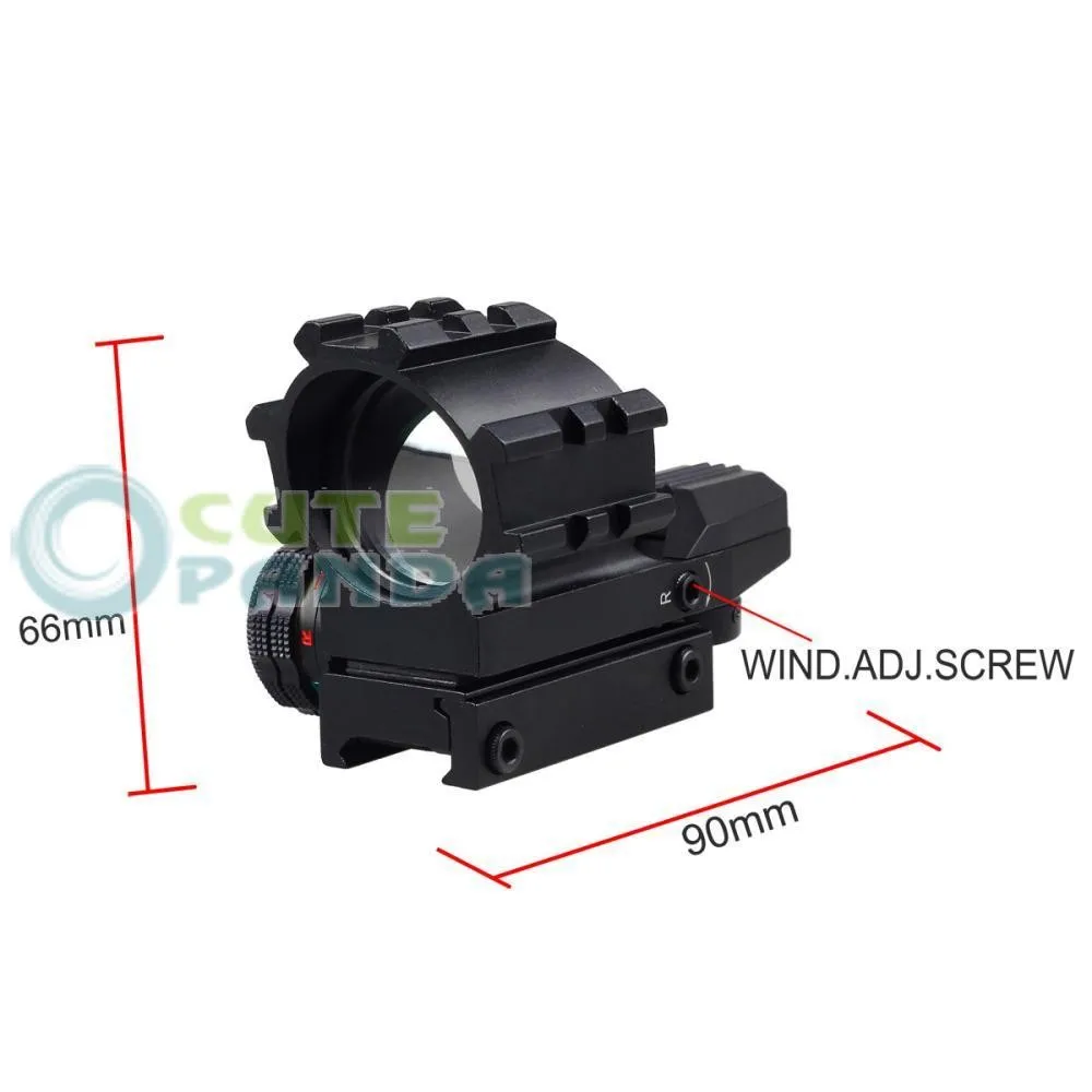 Tactical Holographic Reticles Projetada Red Green Dot Mira Reflex Scope Mount 4 9 Tactical Holographic 4 Reticles projetada Red Green Dot mira Reflex Scope Mount