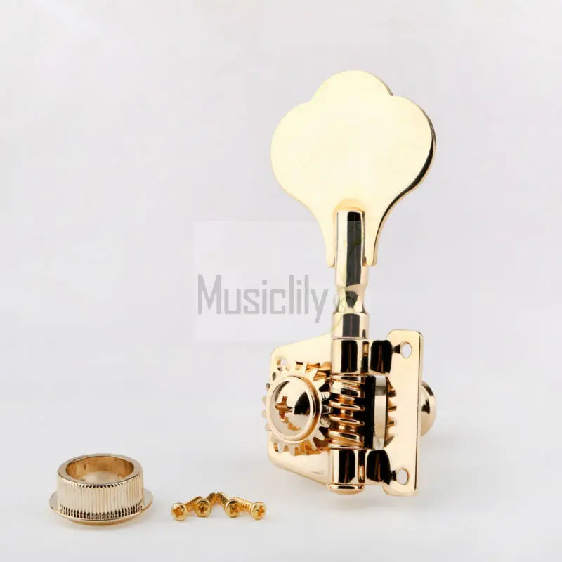 Gold Bass String Open Gear Tuner Tuning Peg Key Machine Head For Left