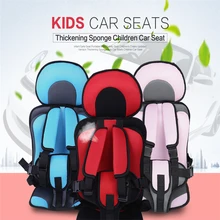 Kids Automobile Seat Toddler Protected Seat Moveable Child Security Seat Kids’s Chairs Up to date Model Thickening Sponge Children Automobile Seats