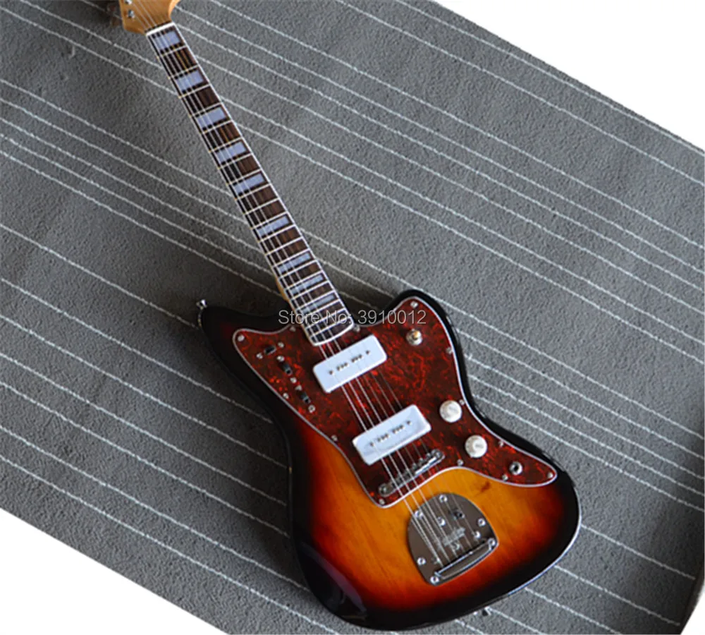 Factory Outlet High Quality Jazzmaster deluxe Jaguar electric guitar Sunset Color All color Available 