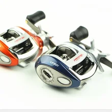 12+ 1bb, 6.3: 1 Шестерни отношение Наживка литья катушки, Рыбалка катушка. Магнитная и центробежный двойным тормозом