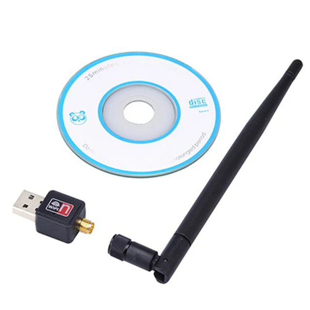 Беспроводной Wi-Fi Адаптер 5dB wi-fi Антенны 150 Мбит Lan Сетевой Карты Беспроводной Портативный USB Приемник Wi-Fi Adaptador WiFi 802.11b/g/n