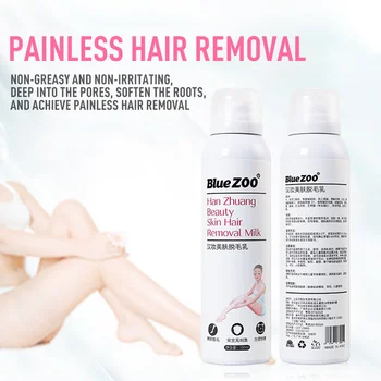

Effective Iron Bottle Spray Hair Growth Inhibitor 150ml Hair Removal Repair Nourish Essence Liquid Repair Depilatory Cream TSLM1