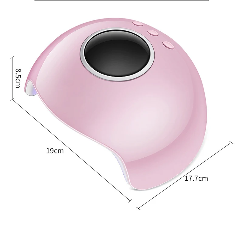 36 W USB Питание УФ светодиодный лампы для ногтей быстрое сушильное устройство с цифровой дисплей отверждения для всех гель инфракрасный