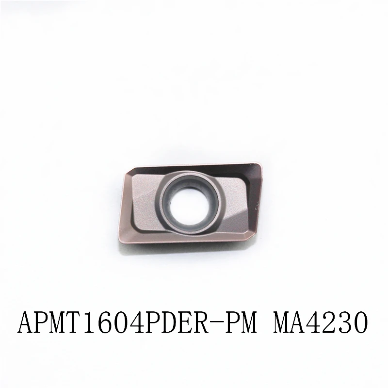 

10PCS APMT1604PDER PM carbide insert end milling cutter cnc milling cutting high quality endmill