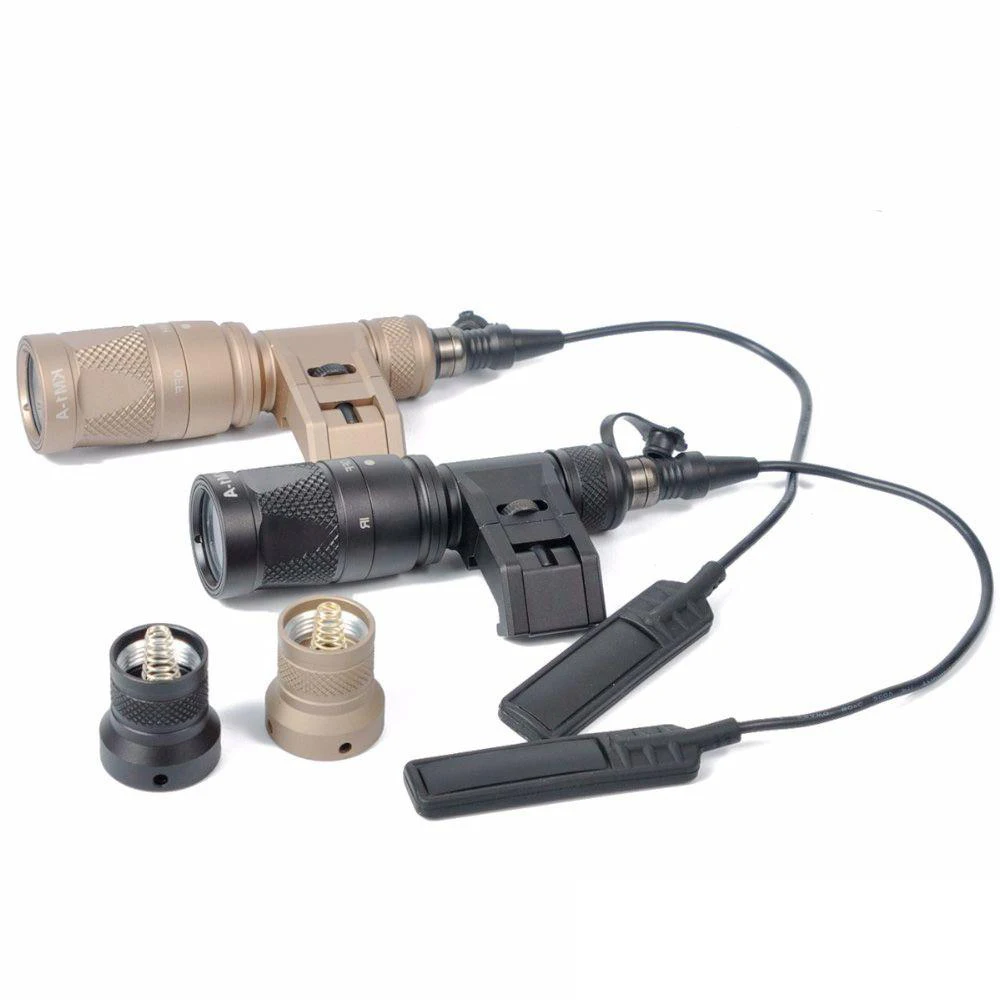 

Tactical SF M300V Mini Scout LED Flashlight Gun Weapon Light With Constant