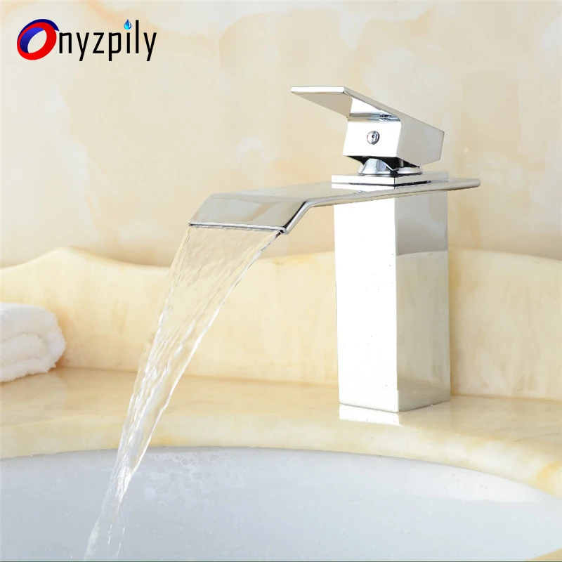 

Hosehold Bathroom Faucet Deck Mounted Basin Mixer Faucets Hot Cold Water Faucet Chrome Sink Taps Torneira