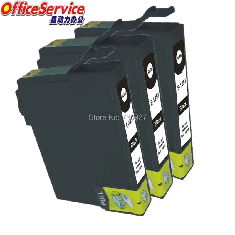 8X T1251 высококачественный совместимый чернильный картридж для epson Stylus
