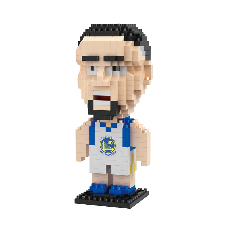 LEGOings Basketball Player Building Micro model kits Nano Diamond Bricks Toys DIY Educational Model Harden Curry Kobe James LEGOings Basketball Player Building Micro model kits Nano Diamond Bricks Toys DIY Educational Model Harden Curry Kobe James