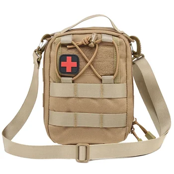 

Emergency Kits Empty Bag Mini Tactical Medical First Aid Kit Military Waist Pack Outdoor Camping Travel Tactical Molle Pouch