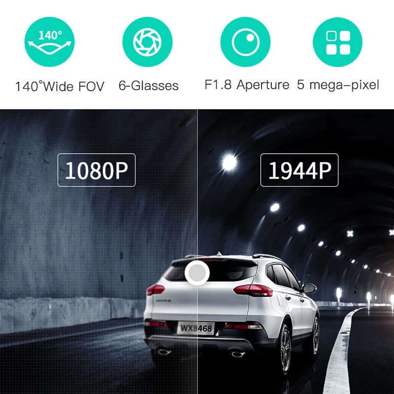 70mai Lite Dash Cam Smart car dvr 1920*1080P Dash Автомобильная камера монитор парковки 140 FOV ночная версия