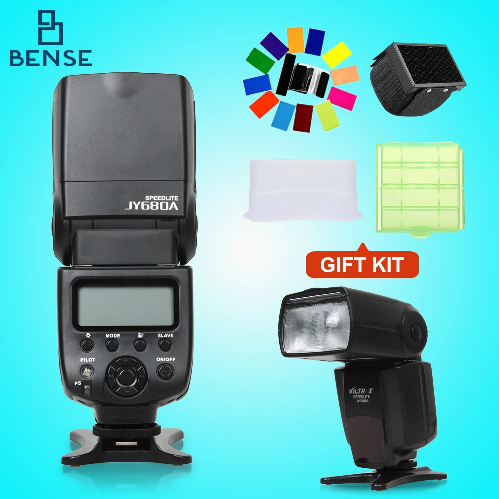 Viltrox JY 680A Universal Master Slave Flash Speedlight for Canon Nikon d7100 d3100 d90 d5300 d3200