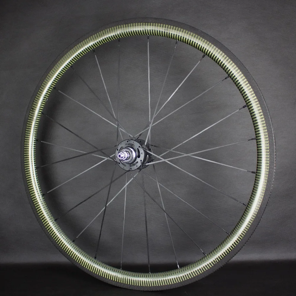 Excellent Carbon Kevlar Track Wheels 700C 30/35/38/50/60/88/90mm Depth Fixed Gear Track Road With 20/24 Holes 2