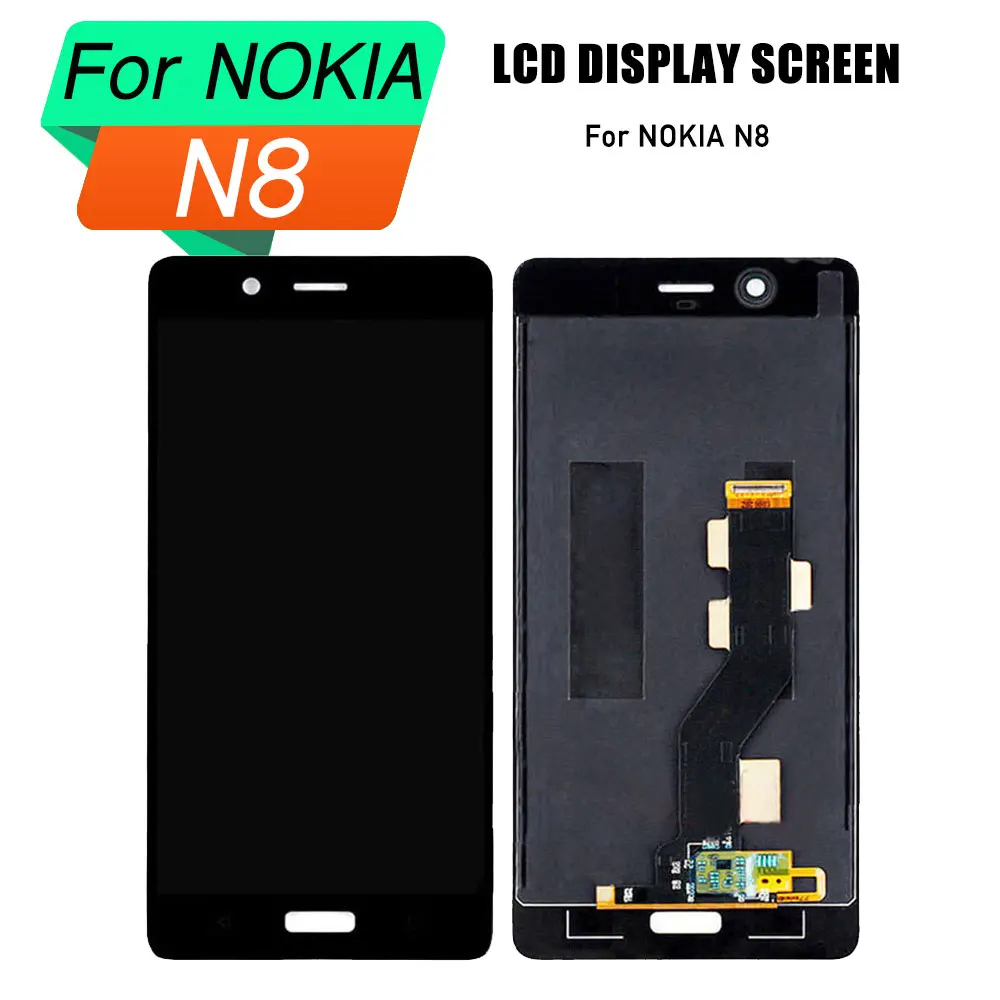 

PrepairP lcd display touch for nokia n8 lcd screen digitizer assembly for NOKIA N8 TA-1004 TA-1052 TA-1012 lcd display screen