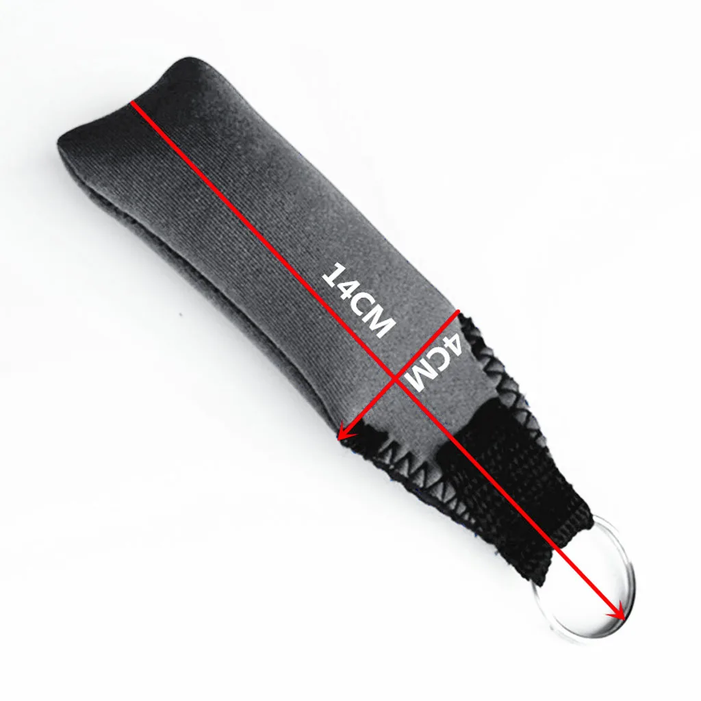 Rectangle Neoprene Floating Keyring Water Floatable Key Ring Keychain for Boating Yachting Sailing Beach Seaside Water Sports