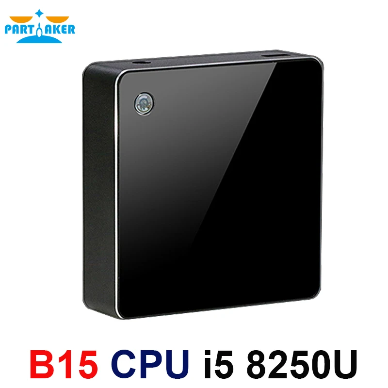 Новый причастник Nuc DDR4 8th Gen Intel Quad Core Mini PC Linux i5 8250U Win10 AC Wifi 4K HTPC HDMI DP 2019|Мини ПК| |
