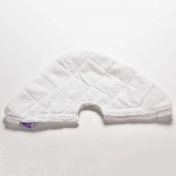 

KuZHEN 1PCS White Washable Cover Cleaning Pads For Home Essential Practical Reusable Microfibre Triangle Steam Mop