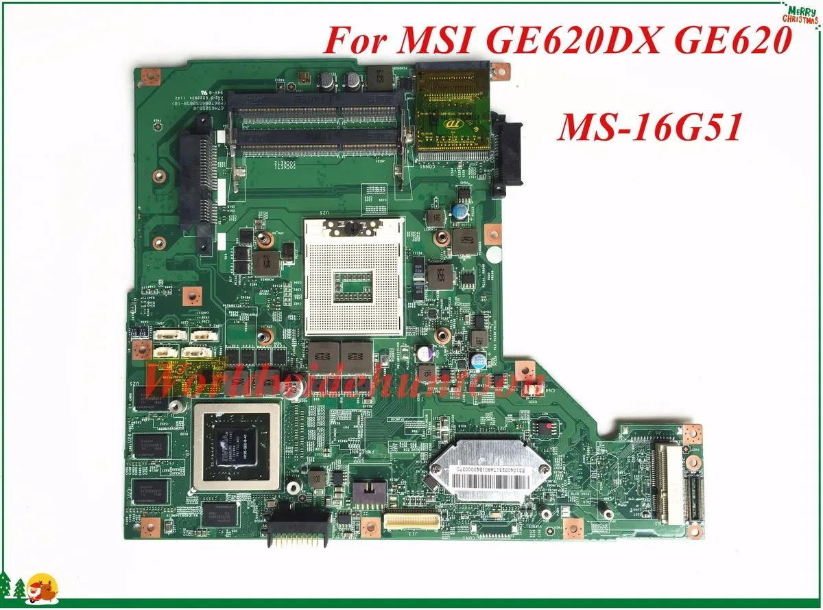 Высококачественная материнская плата MS-16G51 для ноутбука MSI GE620DX GE620
