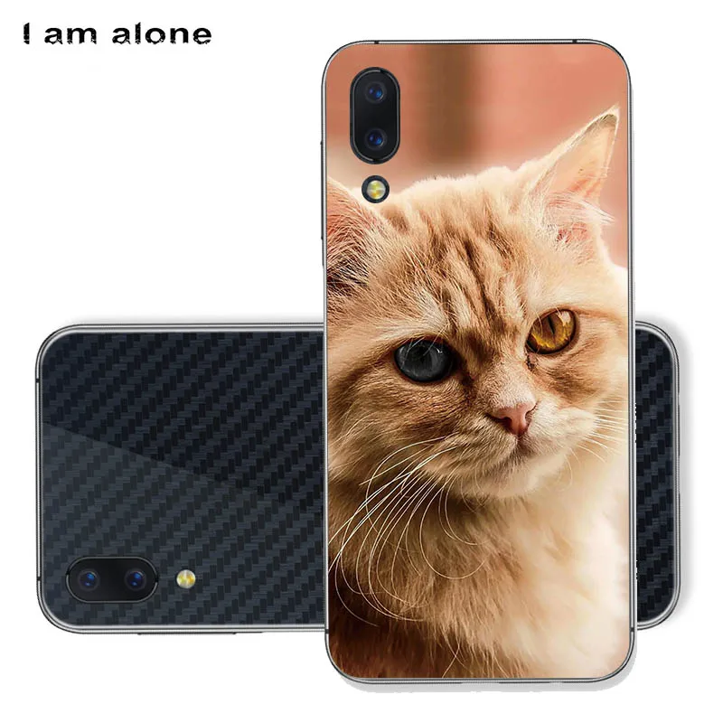 Чехлы для телефонов I am alone для Umidigi One Pro, 5,9 дюймов, модные черные мягкие чехлы из ТПУ для мобильных телефонов Umidigi One Pro