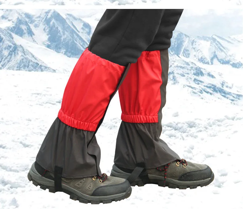 

Outdoor Hiking Snow Covered Feet Protection Winter Snow Waterproof Mud Shoes Covered With Ultra-Light Adult Children Leg Sleeve