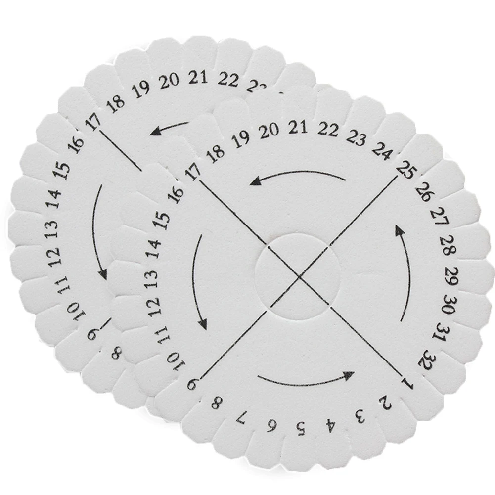

2PCS Braiding Disks Rope Braided Plate Weaving Beading Board DIY Tools Knitting Practical Jewelry Kumihimo Knot Round