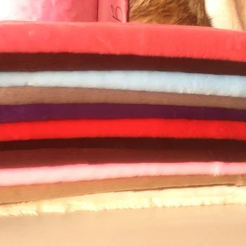 

28 colors high imitation rabbit fur/ high quality rabbit fur hair fabric/ feel soft smooth for Bags, gloves, shoe, apparel, home