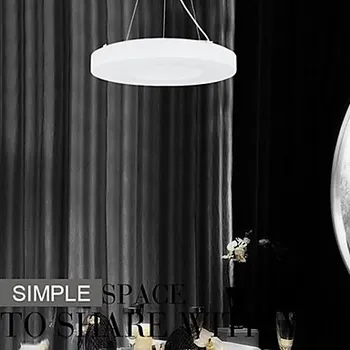 

LED 110-220V Pendant Lamps White-Light Acrylic Metal Simple Modern 48*48cm Pendant Light free shipping