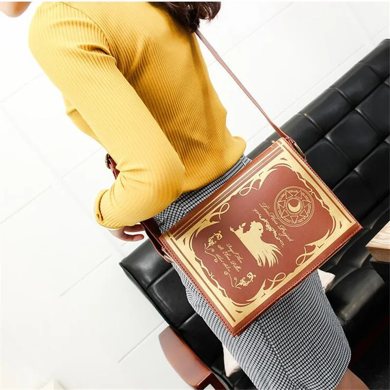 

TouHou ProjectPatchouli Knowledge Canvas Print Anime Backpack Women's Shoulder Bag Cosplay Wind Magic Book Backpack