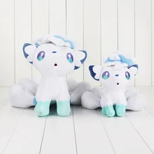 18-30cm White Alola Vulpix plush cartoon doll toy high quality PP cotton soft stuffed doll toy for children gift