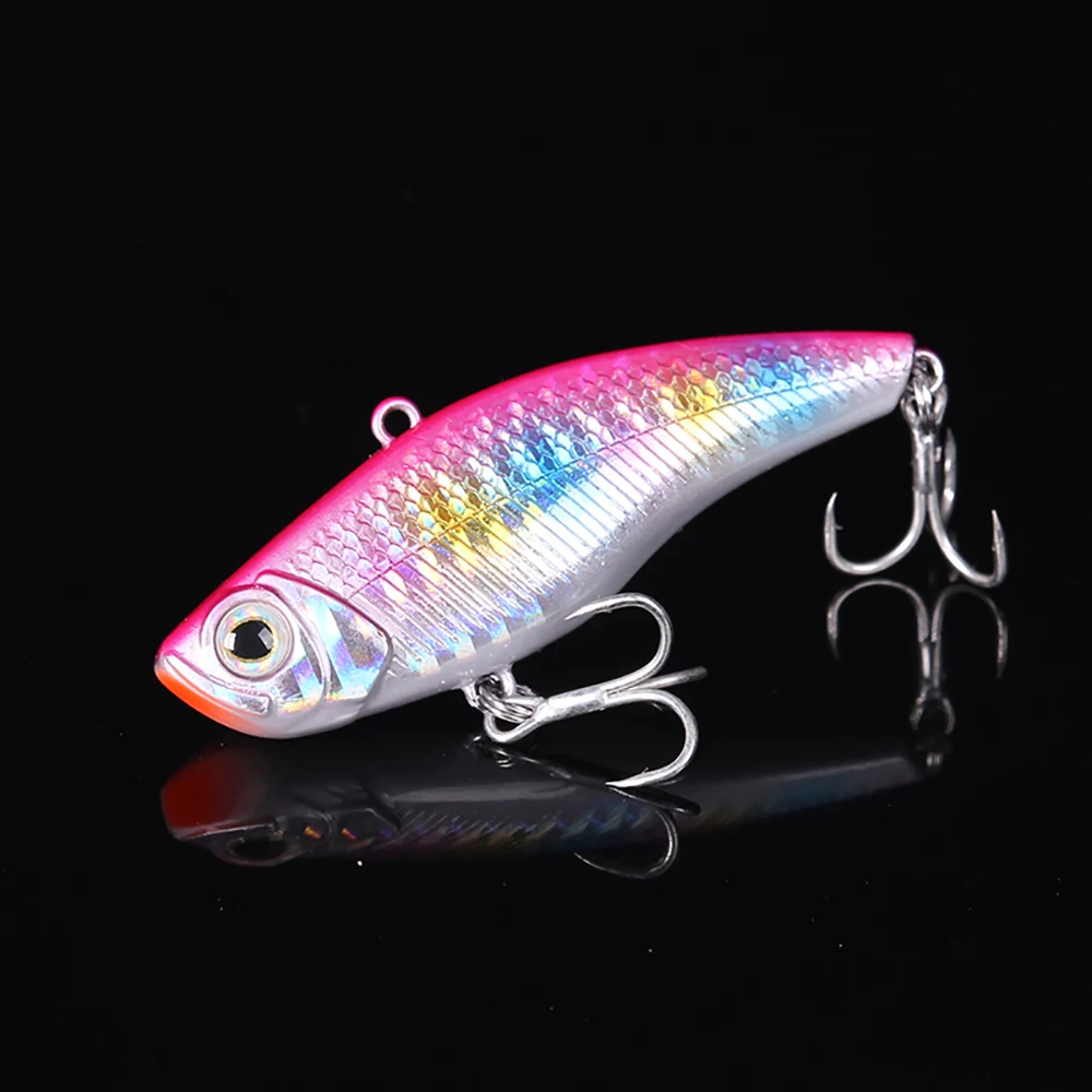

BLUE WINGS VIB Hard Lure weight 7g 15g Plastic Lure with Ball and Treble Hooks Vib Crankbait Fish Wobbler Pesca Fishing Bait
