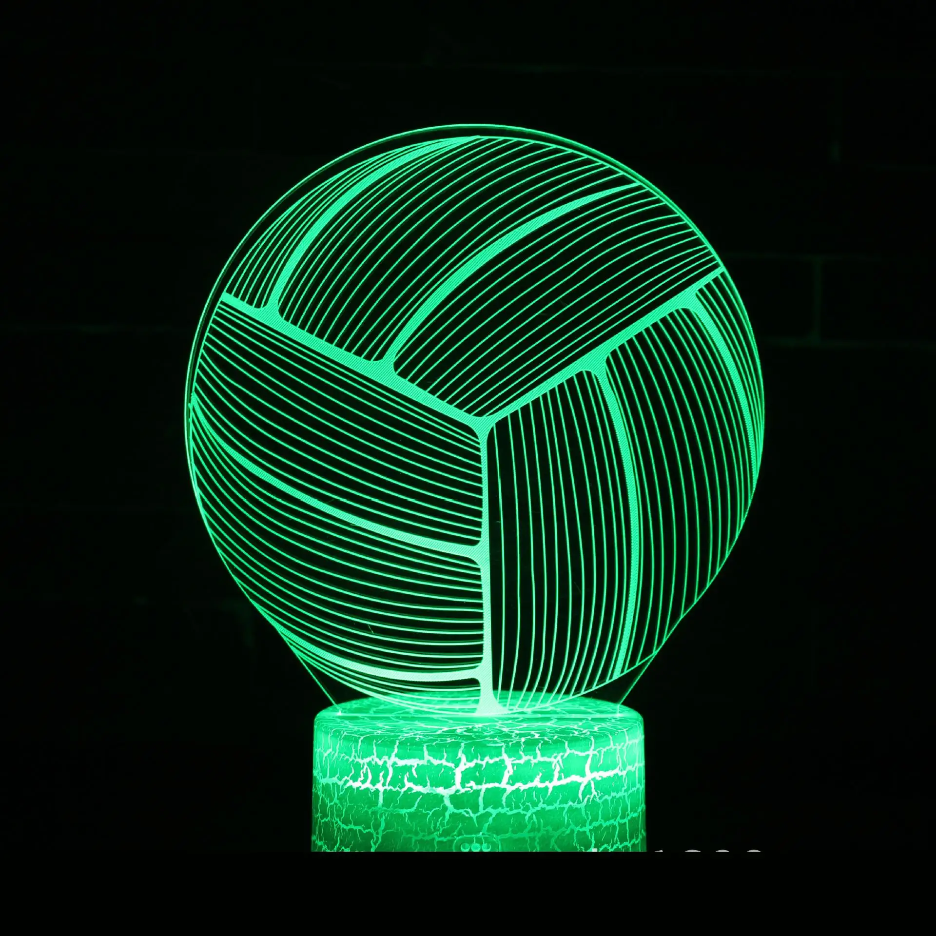 Volleyball 3d Night Light Modeling Led Visual Stereo 3d Light Fixtures Christmas decorations gift for baby room lights wholesale Volleyball 3d Night Light Modeling Led Visual Stereo 3d Light Fixtures Christmas decorations gift for baby room lights wholesale