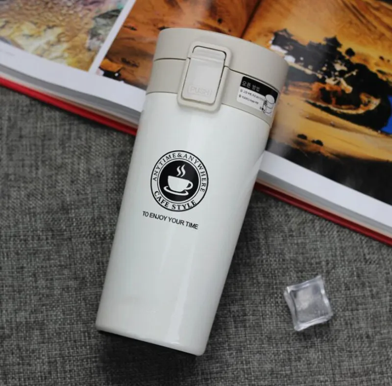 

350ML Stainless Steel Thermos Vacuum Flask thermo Tea Mug Thermocup Premium Travel Coffee Mug Tumbler Cups Water Bottle