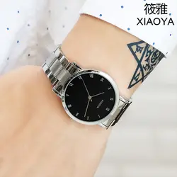 Relojes Hombre XIAOYA брендовые Роскошные мужские часы женские мужские деловые кварцевые часы водонепроницаемые часы Relogio Masculino Montre Homme