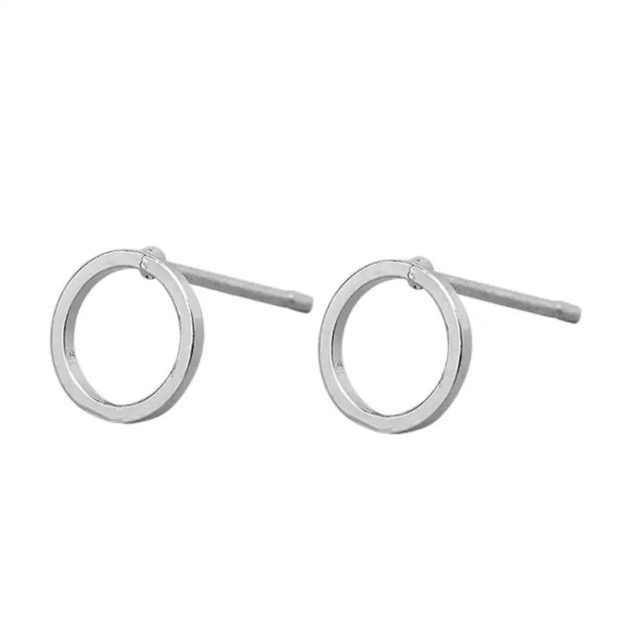 

New Trendy Personality Spiral Gear Shape Stud Earrings Fashion Earrings Jewelry Delicate Gift Aug 30