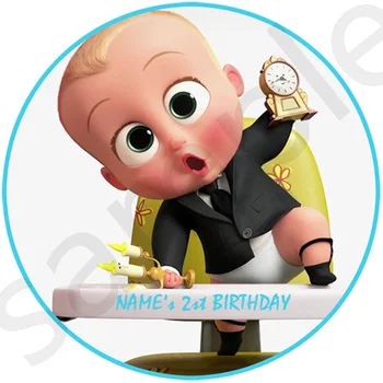 

Customized Personalized Boss Baby Sticker Gift Favors Birthday Party Decorations Kids Party Supplies Candy Bar Baby Shower