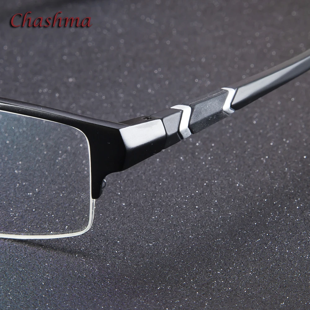 Брендовые дизайнерские качественные очки Chashma в оправе из алюминиево магниевого