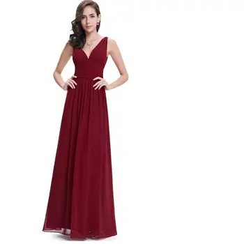 

Nice Plue Size Chiffon Long Dress Lady Vogue High Waist Sleeveless Sexy Deep V Neck Sleeveless Stitching Long Dress Vestidos