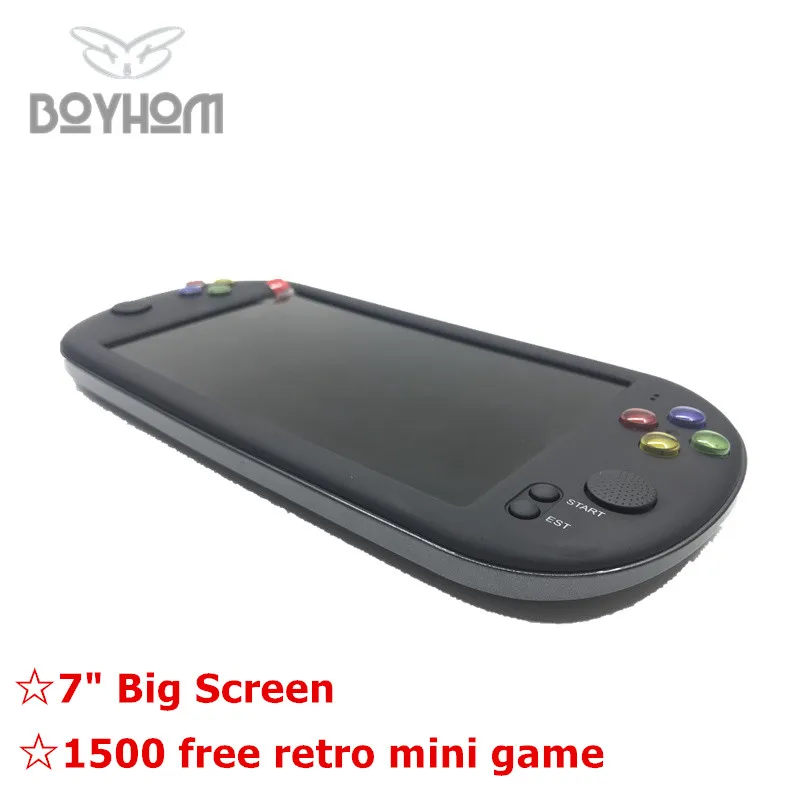 Новые 7 дюймов игровой консоли Портативный поддержка для neogeo Аркады видео игры с