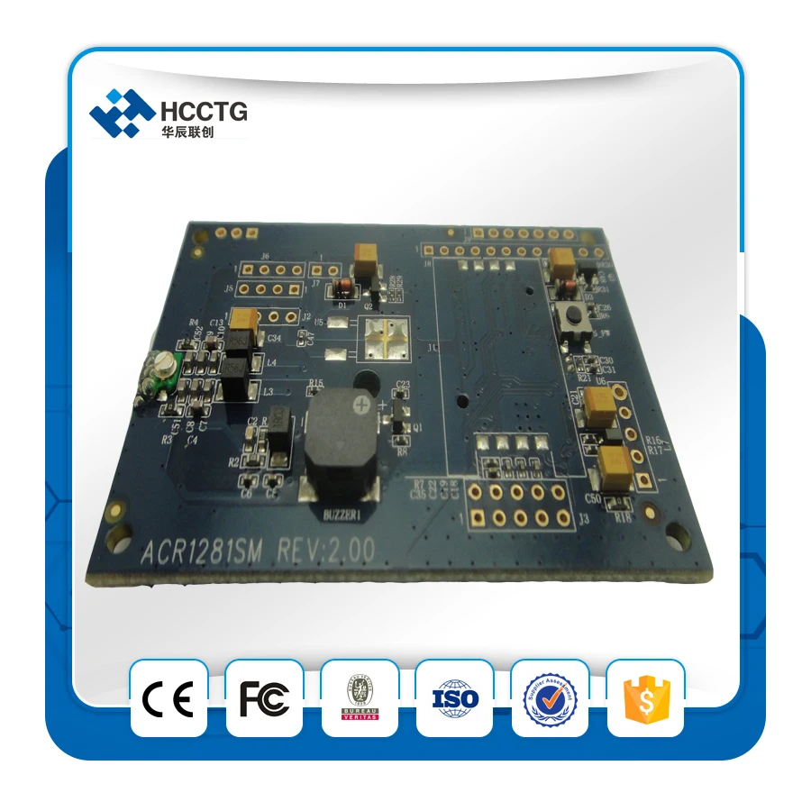 ISO 14443 ТИП A & B NFC модуль считывания карт с SAM ACM1281S-C7 считыватель контроля доступа