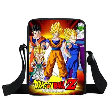 

Anime Dragon Ball Small Shoulder Bag Super Saiyan Goku Gohan Boys Girls Mini Messenger Bags Kid Crossbody Bags Book Bag Gift