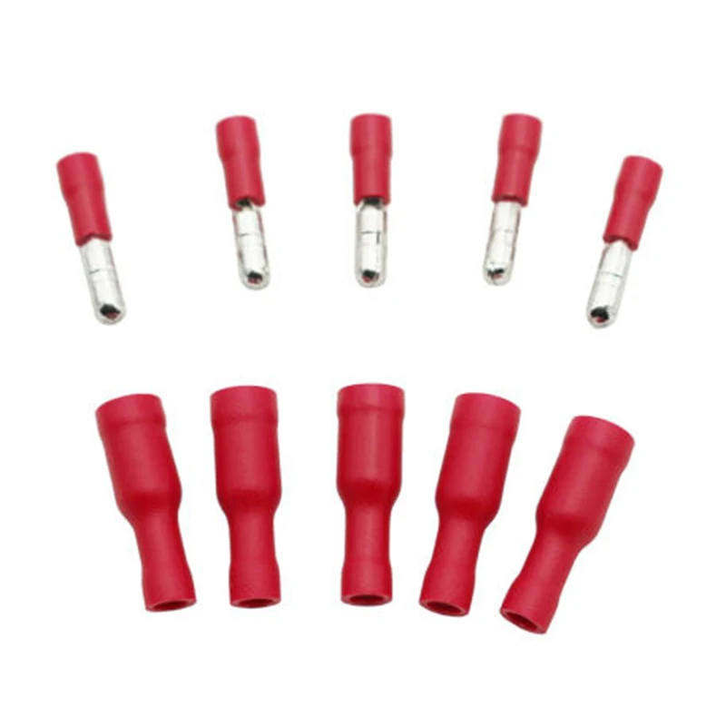

260pcs Insulated Bullet Terminals Female & Male Bullet Butt Connector Wire Crimp Terminals Assortment Kit