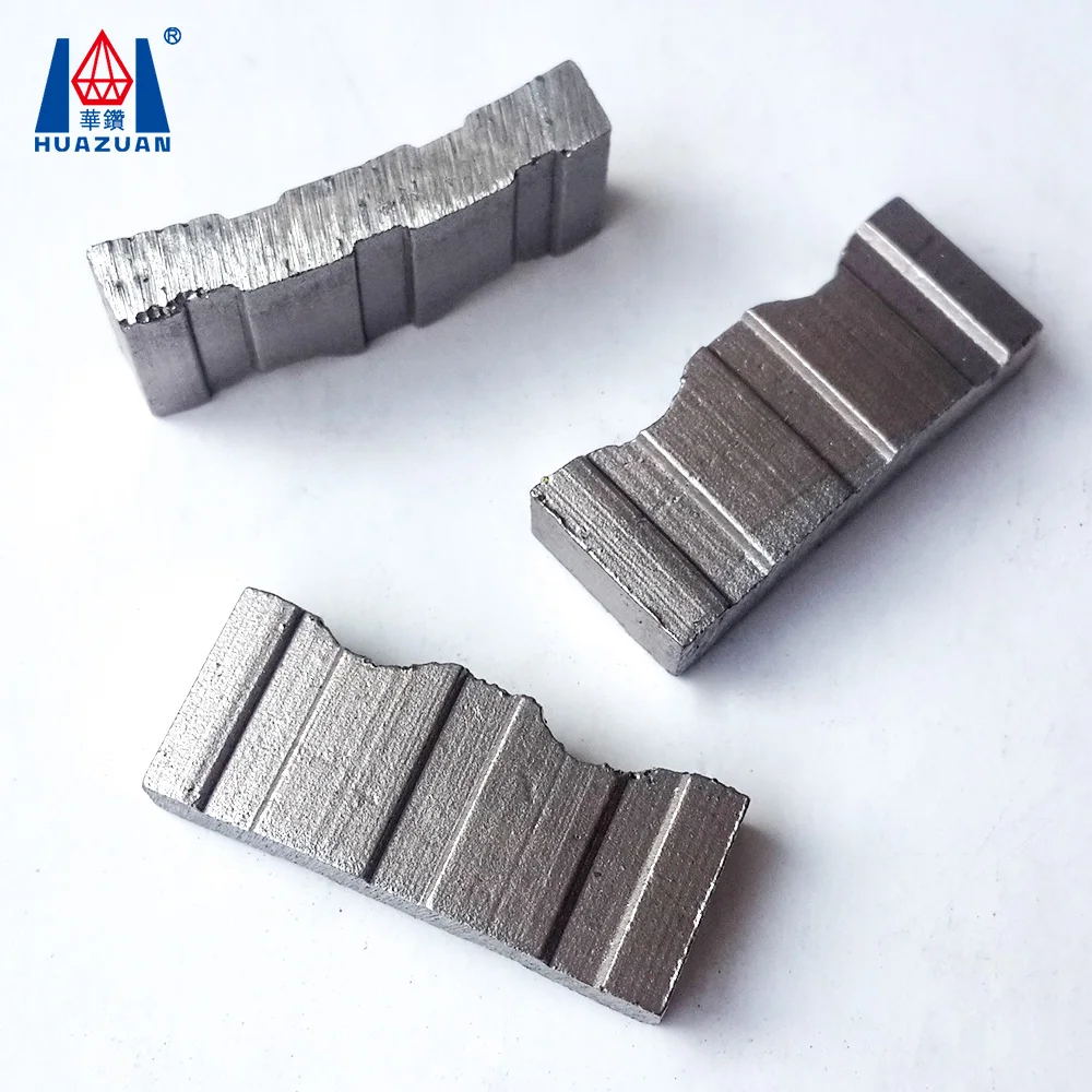 

HUAZUAN reinforced concrete cutting turbo diamond segment for core drill bits 100pcs