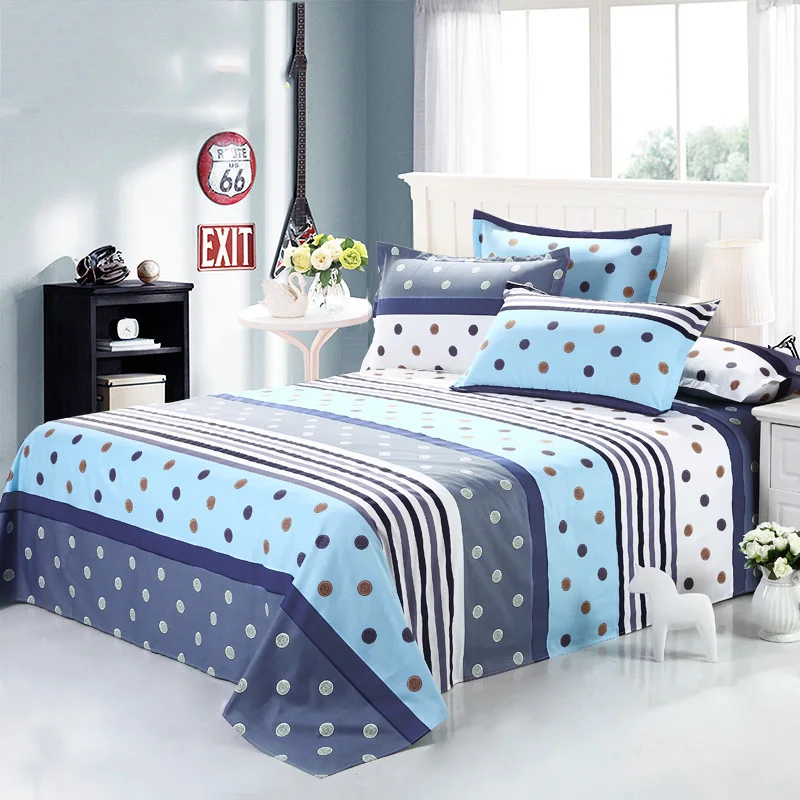 Fashion Cartoon Bed Sheet Brand Home Textile Bedding Fitted Sheets 100