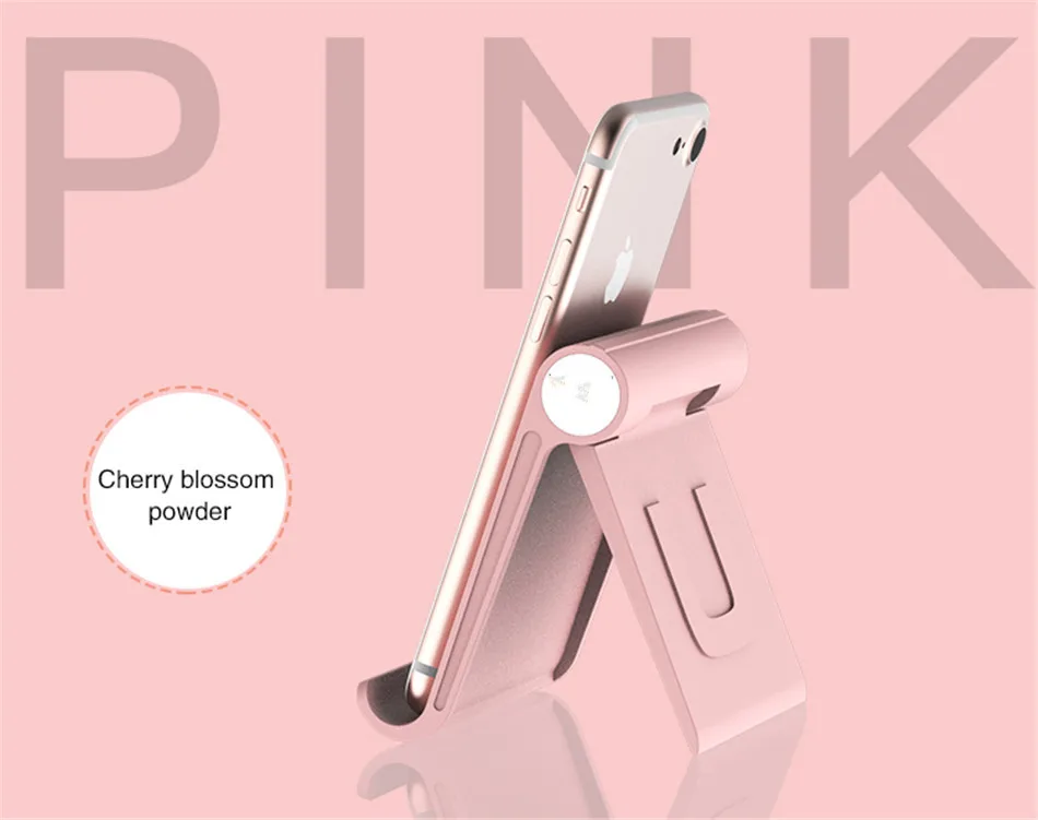 Universal Adjustable Folding Phone Holder Stand For iPhone 7 8 Plus X U -Shape Hard PC Tablet Display Stand Holder For SamsungS9 (14)