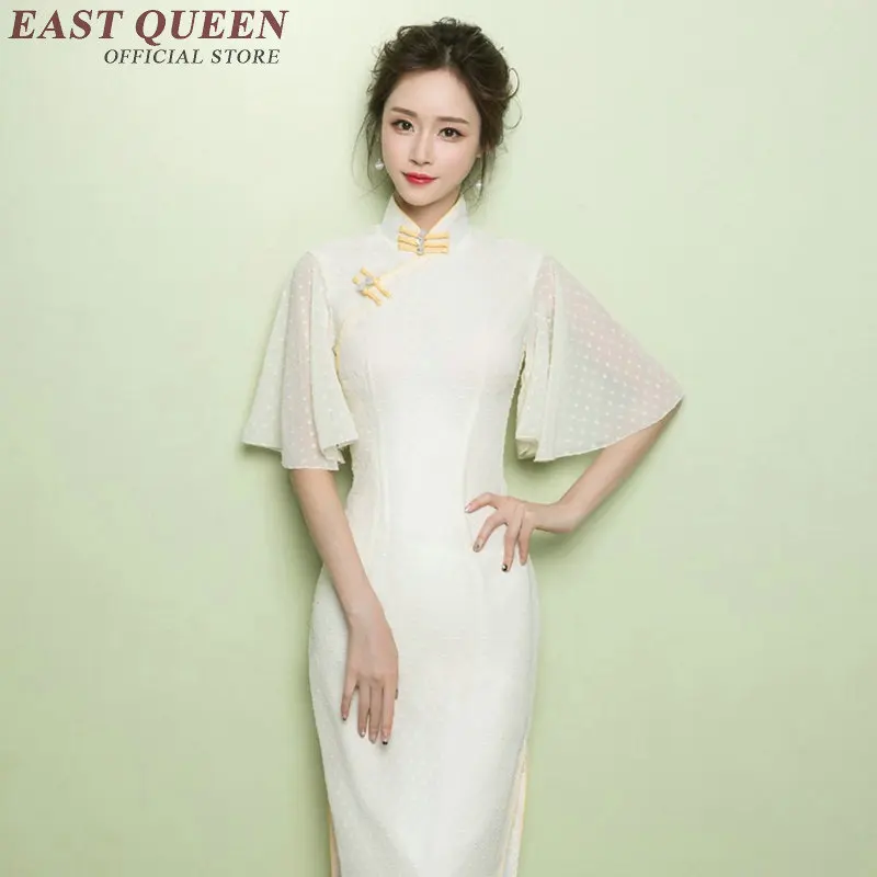 

Chinese traditional dress cheongsam qipao chinese-style dress women modern qipao dress AA2609 Y