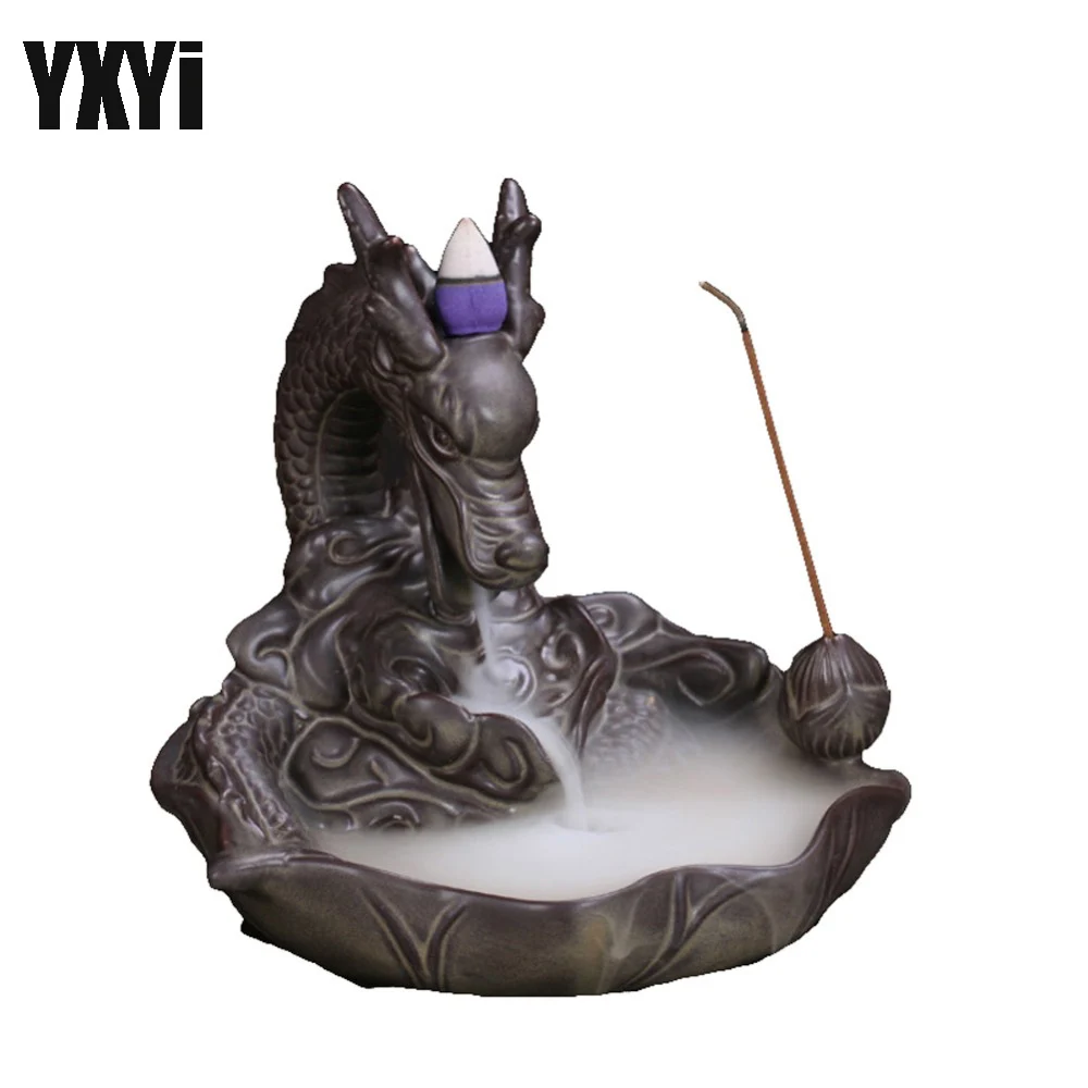 Buy T Ceramic Dragon Incense Burner Carp Change Smoke