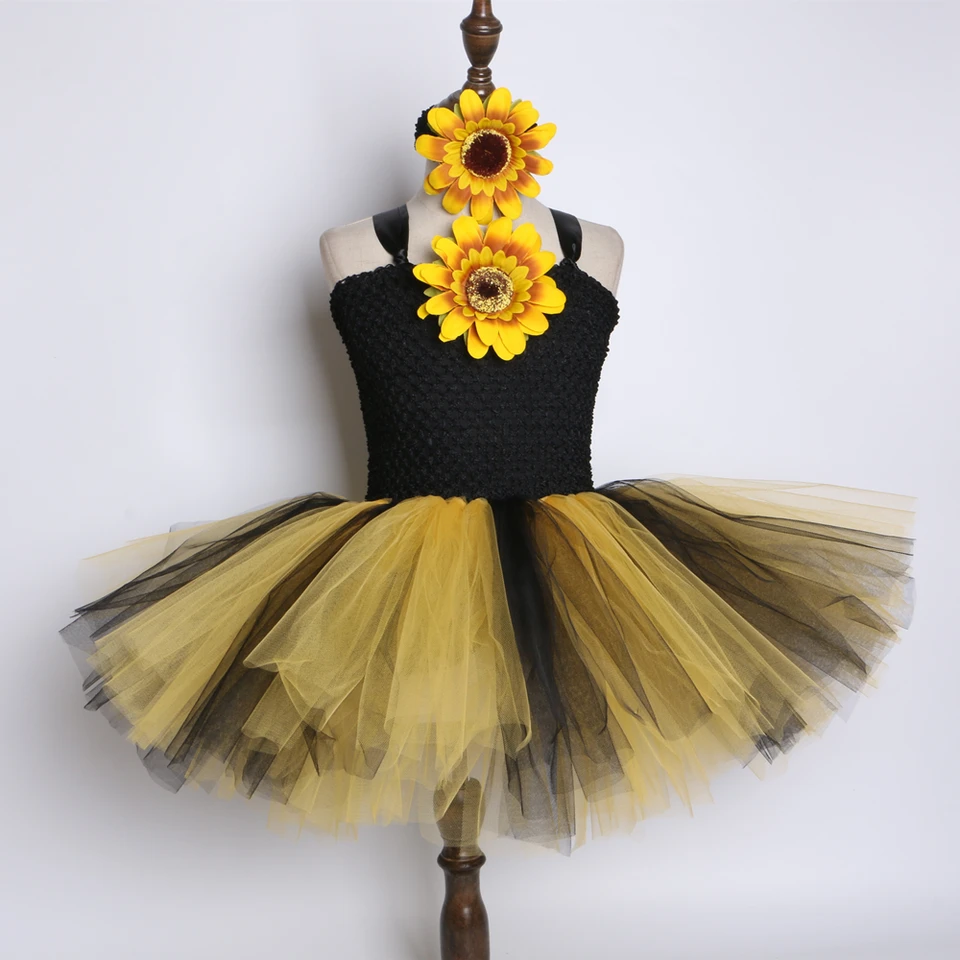 yellow tutu dress for baby