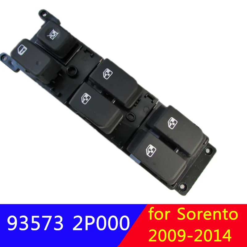 

935732P000 Drivers side left Window control switch glass lift control Switch Button for KIA Sorento 2009-2014 93573 2P000