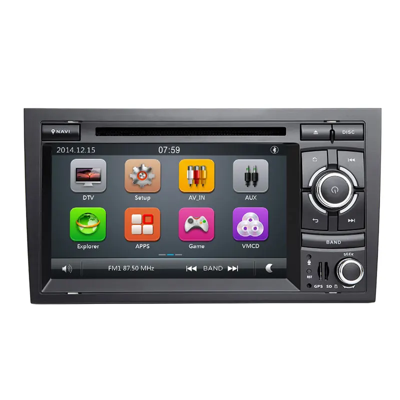 Sale Car Multimedia Player 2 Din Audio GPS DVD Head Unit for Audi A4 B6 B7 S4 B7 B6 RS4 2002-2008 RS4 B7 SEAT Exeo 2008-2012 2
